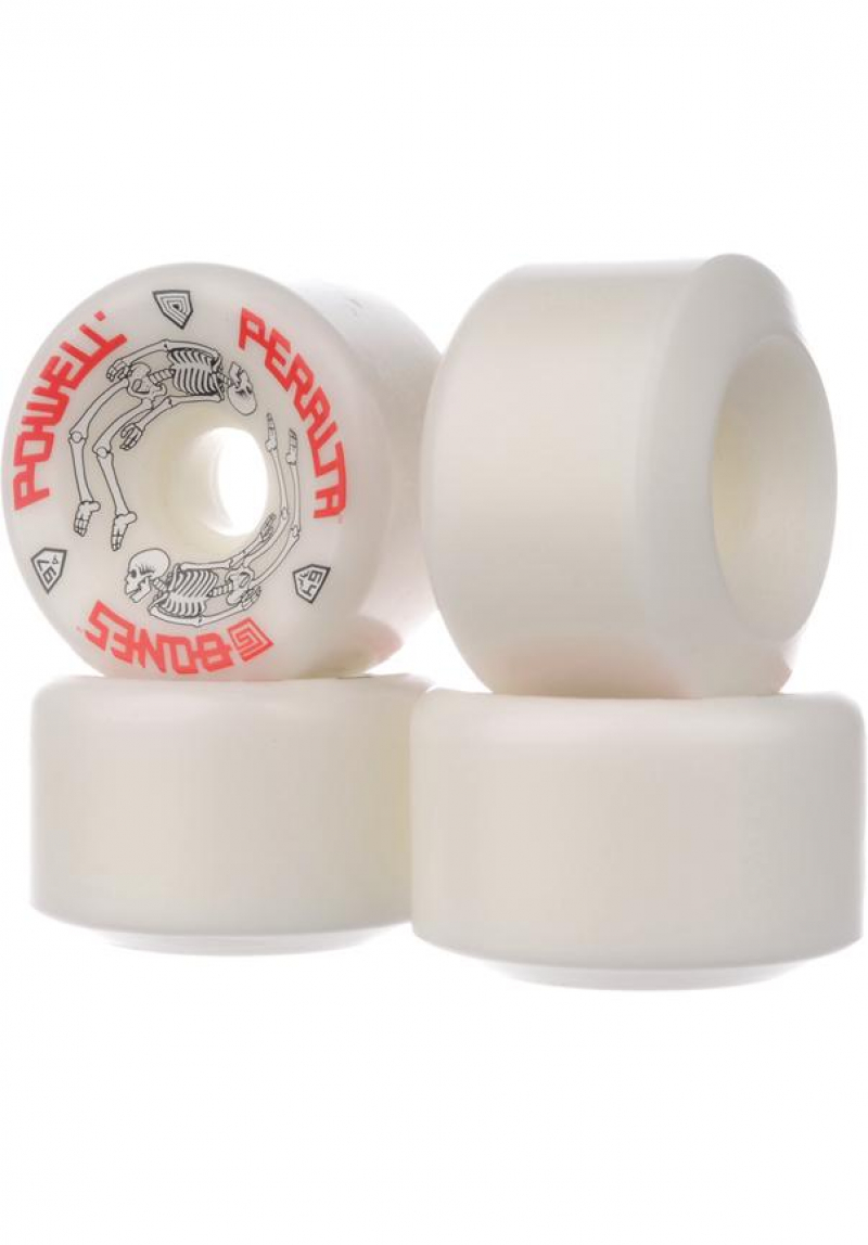 Powell Peralta 64mm 97a G-Bones Skateboard Wheels white